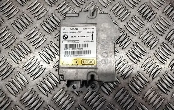 BMW X6 E71 Airbag control unit/module 0285010258 9240083