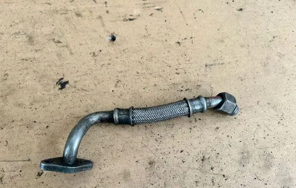 Audi A4 S4 B7 8E 8H Turbo turbocharger oiling pipe/hose 028145736AH