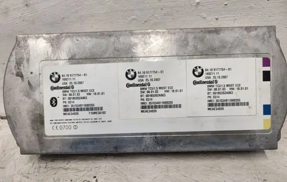 BMW 5 E60 E61 Bluetooth control unit module 8410917775401 16921111 351534011680355