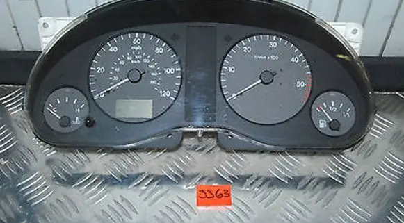 Volkswagen Sharan Speedometer (instrument cluster) 95VW10849