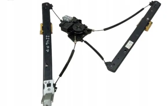 Front window lifting mechanism without motor
