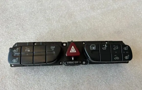 Mercedes-Benz CLK A209 C209 Hazard light switch A2038216758 2038216758