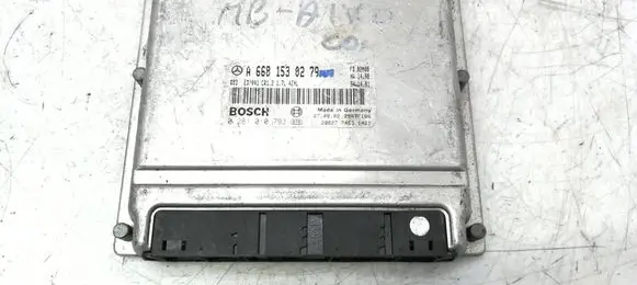 Mercedes-Benz A W168 Engine control unit/module A6681530279 28RTF186 0281010793