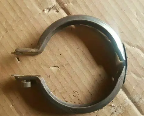 Volkswagen Golf VII Muffler pipe connector clamp 5Q0253725C