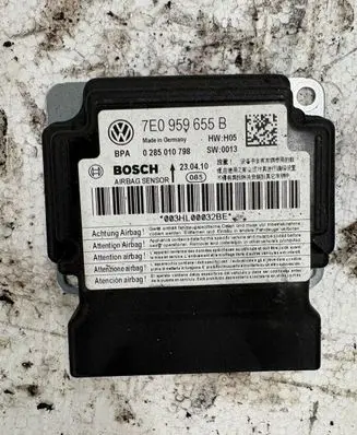 Volkswagen Transporter - Caravelle T5 Airbag control unit/module 7E0959655B 0285010798 003HL00032BE