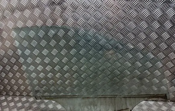 Front door window glass four-door