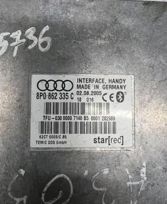 Audi A3 S3 8P Bluetooth control unit module 8P0862335C