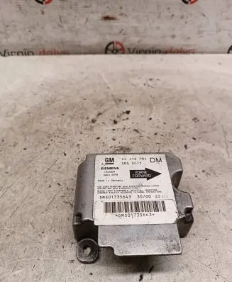 Opel Zafira A Airbag control unit/module 24416704 1923594 DMS01735643