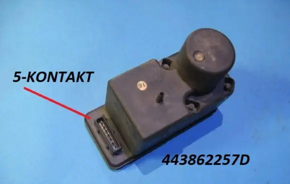 Audi 100 S4 C4 Central locking vacuum pump 443862257D