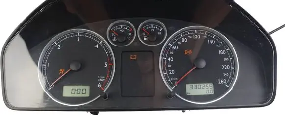 Volkswagen Sharan Speedometer (instrument cluster) 7M3920800F YM2110849ZC 0409010269