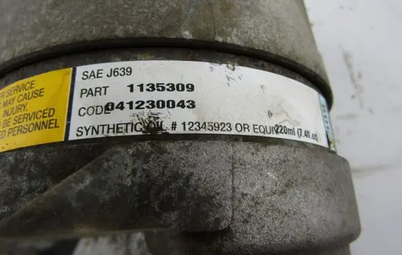 Renault Scenic I Air conditioning (A/C) compressor (pump) 7700105765