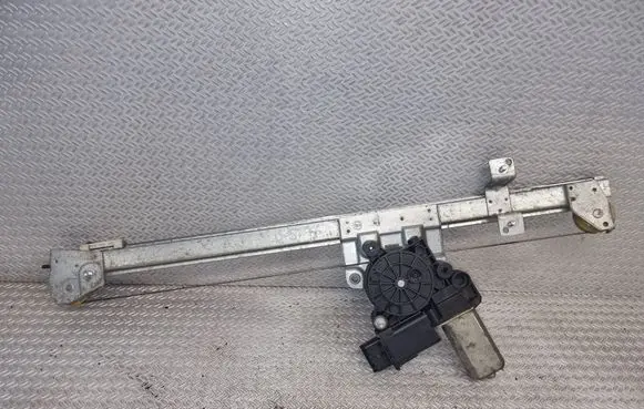 Front door window regulator with motor