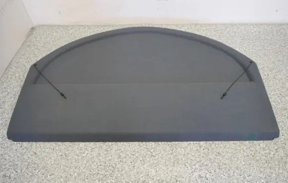 Parcel shelf