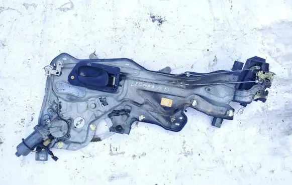 Renault Laguna I Sliding door window regulator with motor 7700823285