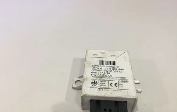 BMW 5 E39 Immobilizer control unit/module 61358387448 608377UTA YWC106532
