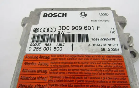 Volkswagen Touareg I Airbag control unit/module 3D0909601F