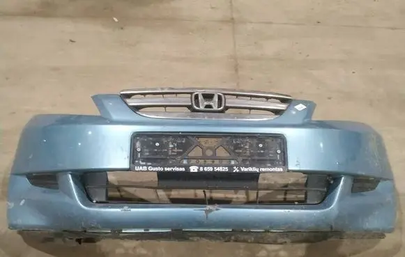 Honda FR-V Front bumper melynas