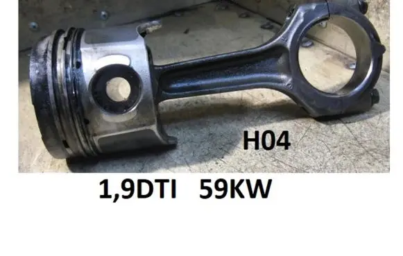 Renault Clio II Piston with connecting rod 19DTI59KW