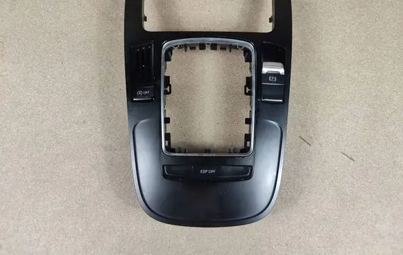 Gear shifter surround trim plastic