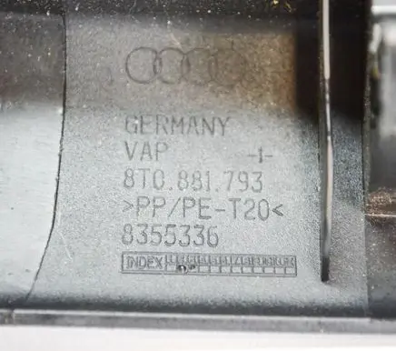 Audi Q5 SQ5 Other interior part 8T0881793