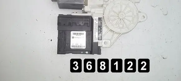 Audi A3 S3 8P Front door window regulator with motor 8p4959802d