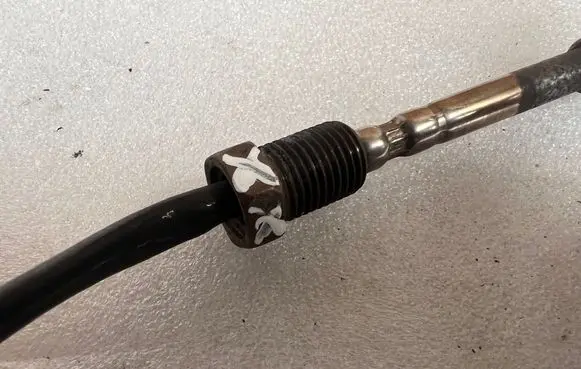 Exhaust gas temperature sensor