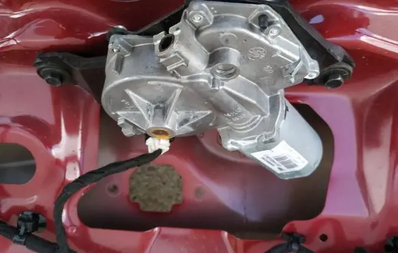 Rear window wiper motor