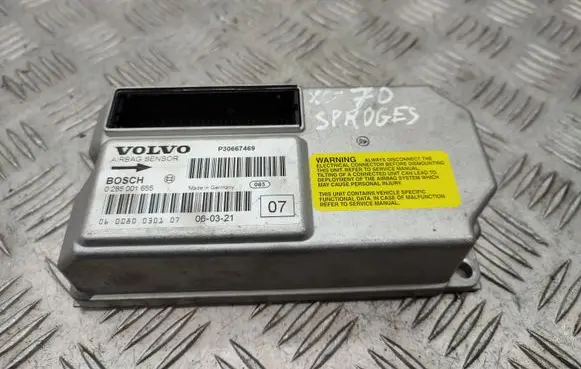 Volvo XC70 Airbag control unit/module P30667469 0285001655