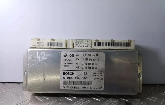 Mercedes-Benz E W211 ESP (stability system) control unit A2115404345 A0355456032 A2114480253