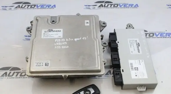BMW X3 F25 Engine ECU kit and lock set 7649750
