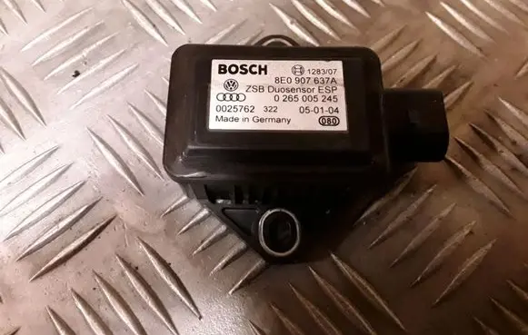 Audi A4 S4 B6 8E 8H ESP acceleration yaw rate sensor 8E0907637A 0265005245