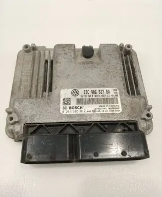 Volkswagen Golf Plus Engine control unit/module 03C906027BA 03C907309B 0261S05812