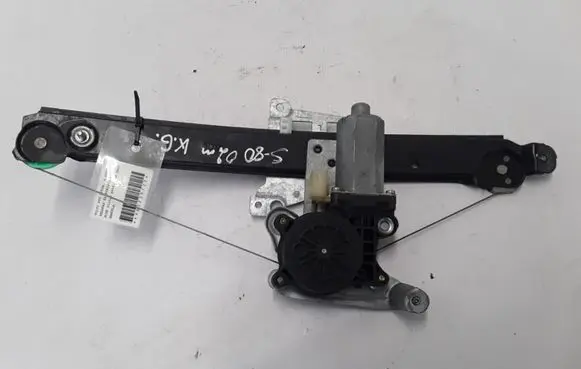 Volvo S80 Rear window lifting mechanism without motor