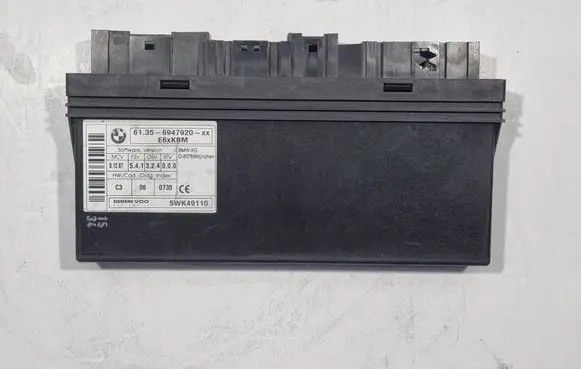BMW 5 E60 E61 Air suspension control unit module (rear) 541324000 5WK49110 6947920