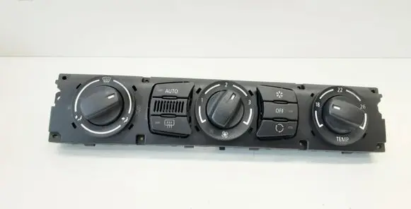 BMW 5 E60 E61 Climate control unit 64116988502 90025153 0725760