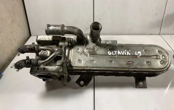 Skoda Octavia Mk2 (1Z) EGR valve cooler 038131513AD