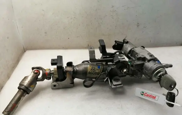 Steering wheel axle set