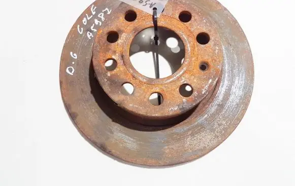 Volkswagen Golf V Rear brake disc neventiliuojamas