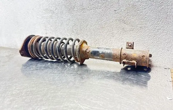 Opel Agila B Front shock absorber with coil spring 4160183E51