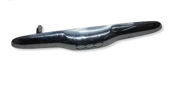 Fiat 500 Trunk door license plate light bar 