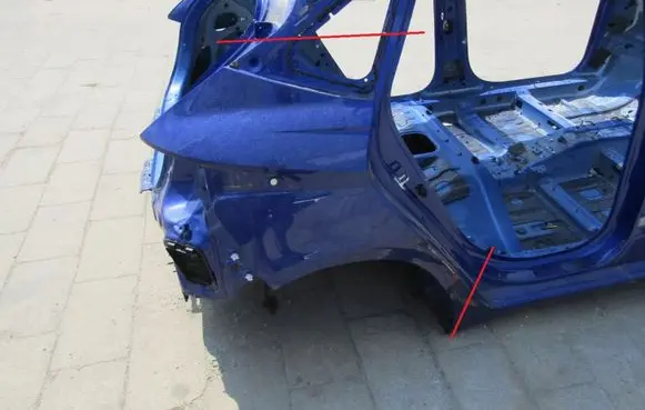 Hyundai i20 (BC3 BI3) Rear quarter panel 