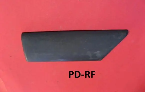 Ford Escort Fender trim (molding) 9734822