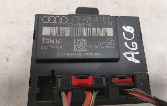 Audi A6 S6 C6 4F Door control unit/module 4F0959795E 4F0910795E 0033TFK0001