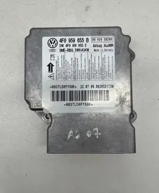 Audi A6 S6 C6 4F Airbag control unit/module 4F0959655B 4F0910655E 5WK43416