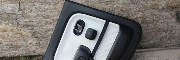 Renault Twingo III Rear door card panel trim 156072952