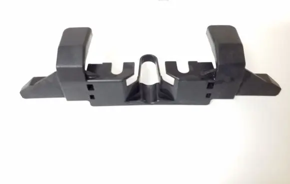 Engine bonnet/hood lock trim molding