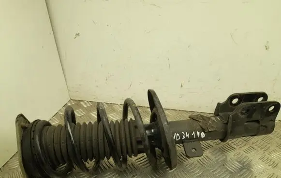 Front shock absorber with coil spring