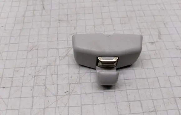 Volkswagen Golf IV Sun visor clip/hook/bracket 3B0857561B