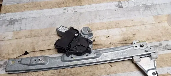 Peugeot 308 Front door window regulator with motor 9657247580 0130822369