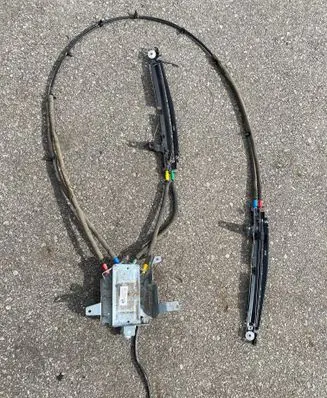 BMW 5 F10 F11 Curtain motor 7232773